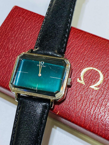 Reloj Pulsera Omega De Ville Emerald Estado Impecable Colecc