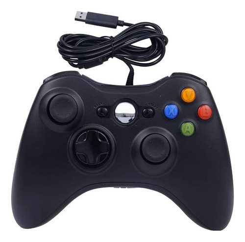 Joystick Mando Generico Para Xbox 360 Con Cable Pc