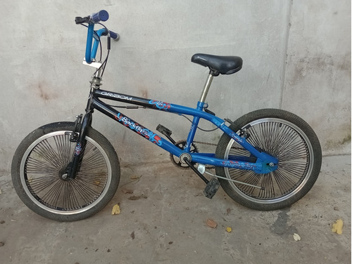 Bicicleta Gribom Backflip Mil Rayos Azul Usada Impecable 