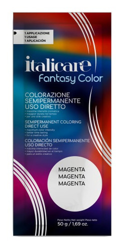 Coloración Italicare Fantasy Sachet 50g Magenta Bbcos