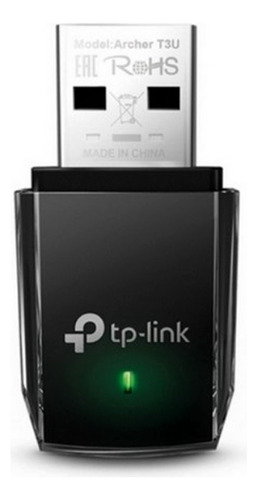 Mini Adaptador Usb Tplink Inalámbrico Doble Banda Ac1300 Col