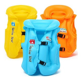 Chaleco Seguridad Inflable Flotador Niños Salvavidas Talla M