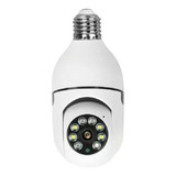 Camara Bombillo Giratoria De Seguridad Wifi 1080p Vision Noc