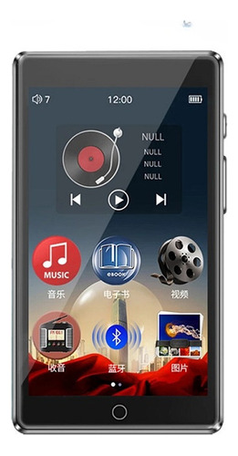 Reproductor Mp4 Bluetooth 5.0 Walkman De 32 Gb Con Radio Fm,