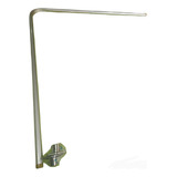 Barral Para Cortina De Baño Curvo De Aluminio,0,75x1,75m