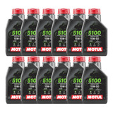 Caja Motul Aceite Moto 4t 5100 15w50 Semi Sintetico 12l