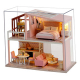 1:24 Casa De Muñecas En Miniatura Con Muebles Mini Casa