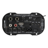 Digital De Audio Bluetooth Amplificador Placa Mini 12v 220v