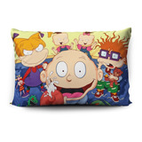 Funda De Almohada Rugrats 70x45cm Doble Estampado Vudú Love 