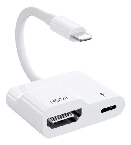 Adaptador Hdmi Para iPhone A Tv, Adaptador Av Digital De 108