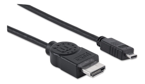 Cable Video Hdmi Manhattan  Micro 2m + Ethernet 324427