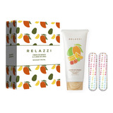 Crema De Manos Relazzi Bouquet Frutal 100g + 2 Limas Set