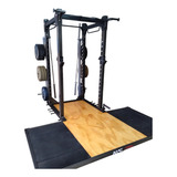 Jaula De Potencia Powerrack Mac Fitness (c/piso)