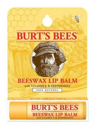Bálsamo Labial Burt´s Bees Beeswax 4.25 G