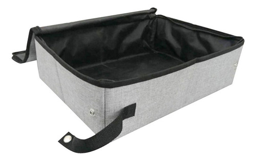 Caja De Arena Portátil For Gatos Con Tapa