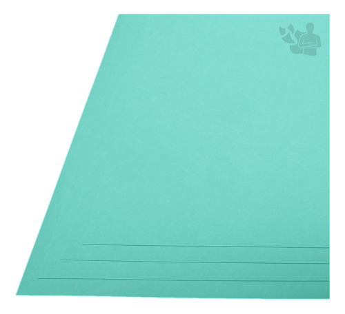 Papel Color Plus 180g A3 Tahiti (verde Água) 20 Folhas