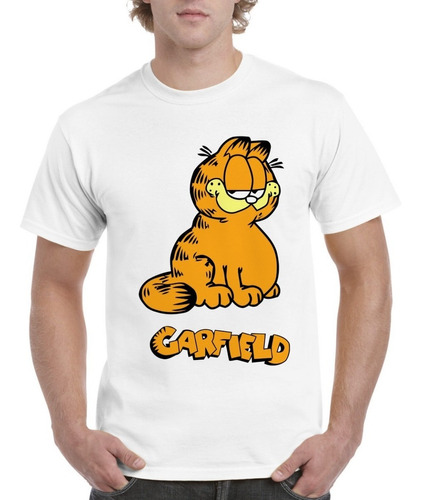 Camisa De Dama Moderno Estilo Dibujos Animados Garfield