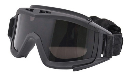 Militares Airsoft Tácticas Gafas De Disparo Gafas 3 Lentes;