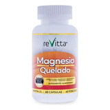Magnesio Quelado 60 Cápsulas