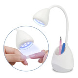 Luminária Lâmpada Luz Led/uv Seca Gel Usb Dobrável Manicure