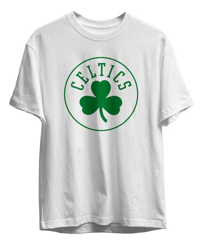 Remera Basket Nba Boston Celtics Verde Logo Celtics