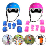 Equipamento De Segurança Kit Proteção Capacete Criança Kids