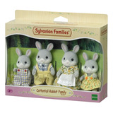 Sylvanian Families Família  Coelhos Cauda De Algodão Epoch