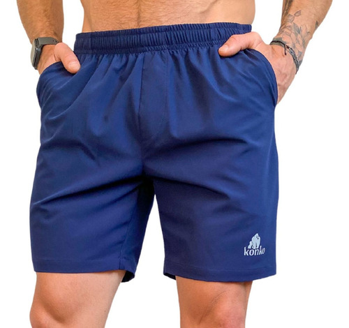 Short Flex Clasico Deportivo Ligero Liso Slim Hombre Konko