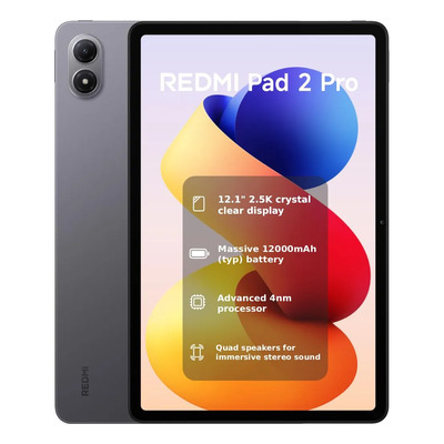 Tableta Xiaomi Redmi Pad 2 Pro De 12,1 Pulgadas Y 256 Gb