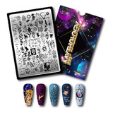 Placa Para Estampar Uñas Stamping Plate A-041 Mythology