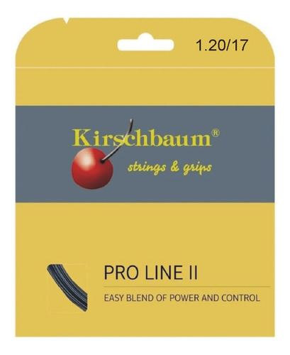 Set Individual De Tenis Cuerda Kirschbaum Pro Line 2 Black