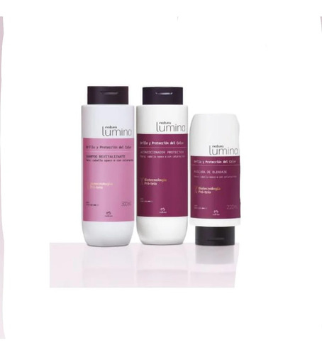 Kit Lumina Shampoo, Acondicionador, Máscara Capilar