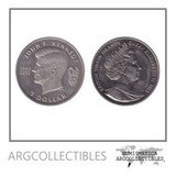 Islas Vírgenes Británicas Moneda 1 Dolar 2013 Unc Jf Kennedy