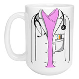 Taza Grande Doctora Medico Regalo Nombre Personalizada Dra