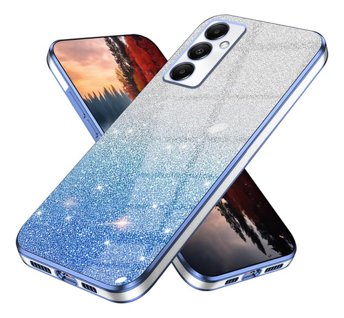 Cute Brillo Brillante Case Niña Funda Para Galaxy A55