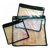 Sobres Estuches Neceser Set X3 Transparentes Guarda Todo