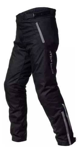 Pantalon Moto Ls2 Chart Negro Cordura Hombre  Protecciones