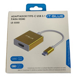 Cabo Adaptador Para Laptop Notebook Usb-c Para Hdmi