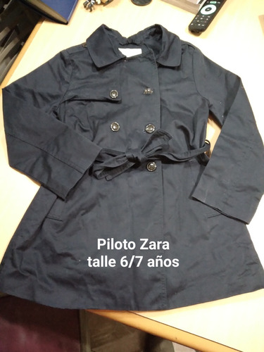 Piloto Azul Zara Para Niñas