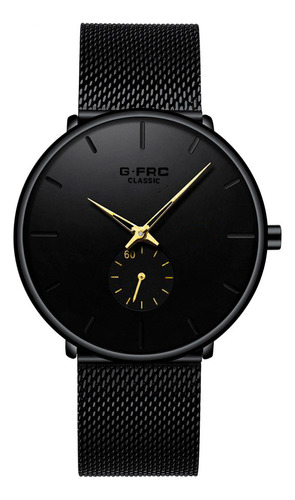 Reloj G-force Original C-301 Elegante Negro + Estuche