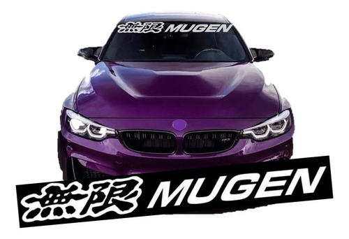 Sticker Mugen Power Speed Letras Japonesas Jdm Calcas Tuning