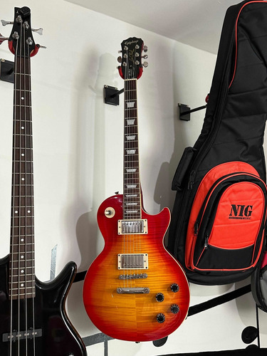 Guitarra EpiPhone Les Paul - Standard - Regulada Semi Nova
