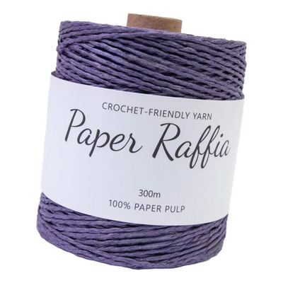 Fita De Papel De Ráfia, Fio De 1,5 Mm De Violeta Escuro | Frete grátis