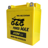 Bateria De Gel Yb5l-bs Xtz-125 At-110rt Dt-110 Ft-115