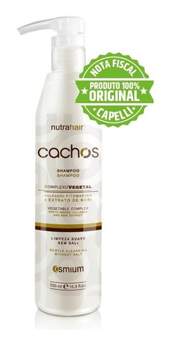 Shampoo Pra Cachos Nutra Hair 500ml Original