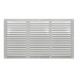 Grade Ventilação Alumínio Superfície 56x34 Tela Anti Inseto 