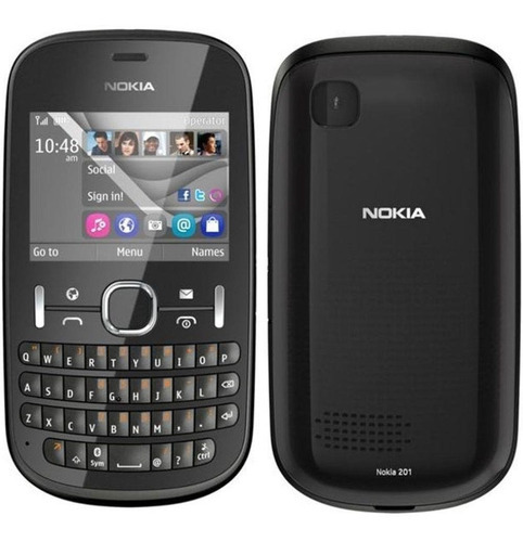 Nokia Asha 201 - 2mp, Mp3, Só Funciona Vivo -