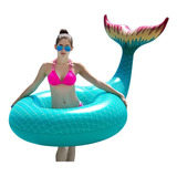 Jasonwell Flotador Inflable Gigante Para Piscina Con Cola De