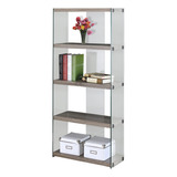 Monarch Specialties - Librero Etagere De 5 Estantes, Aspecto