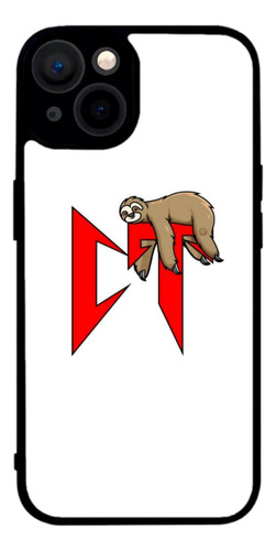 Funda Para iPhone / Ct Blanco Y Rojo / Corridos Tumbados